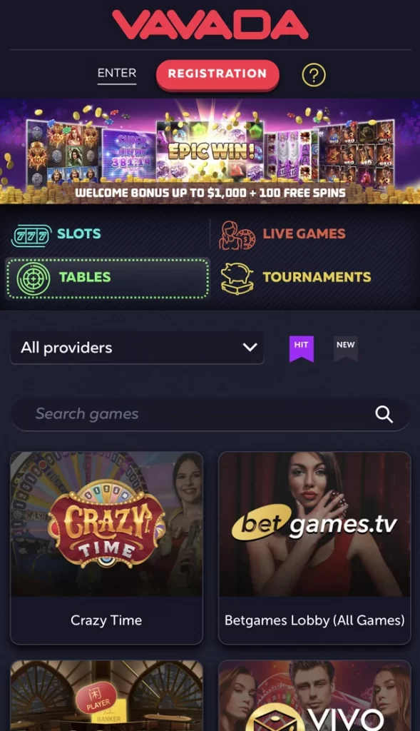 Vavadas Most Popular Games By Payout Rate